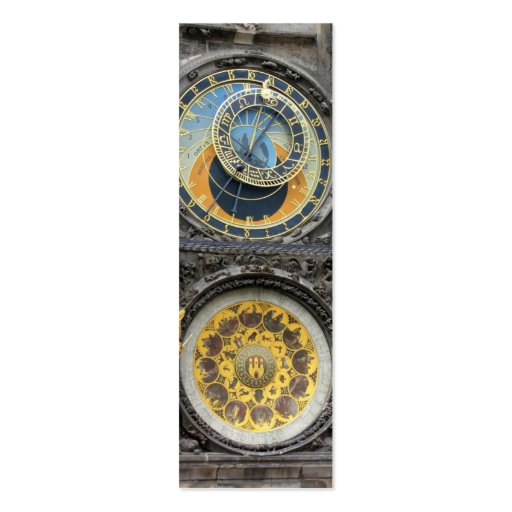 Guardian of Time Bookmark Business Card (back side)
