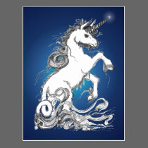 Guardian Unicorn postcards