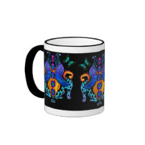Guardians at Dawn Darkness Mug by Jaenne Guardians at Dawn Darkness Mug
