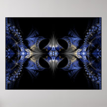 Guardians Fractal Artwork Poster