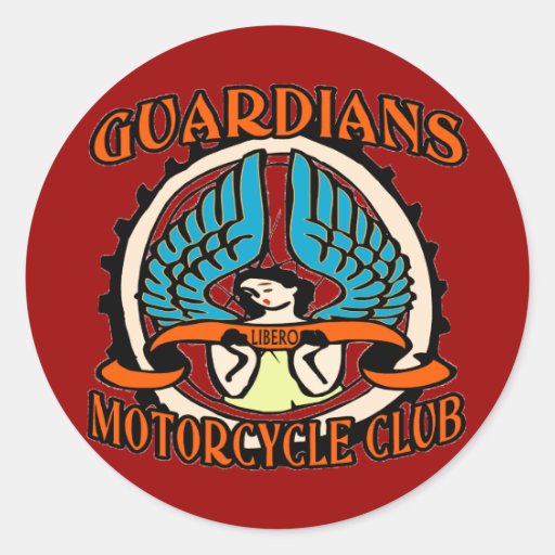 Guardians Motorcycle Club Sticker