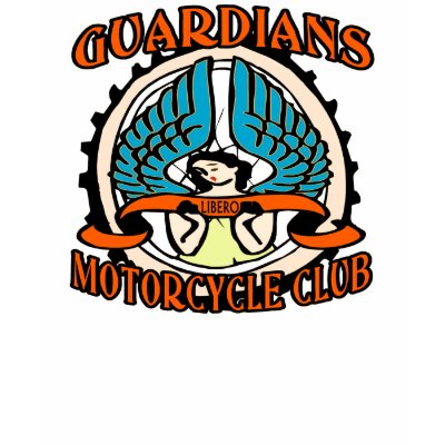 Guardians Motorcycle Club Tshirt by figstreetstudio