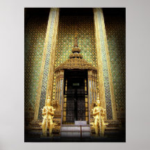 Guardians Of The Golden Palace Thailand Photo Print
