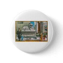 Guarding the Library, New York Pin