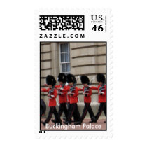 Guards at Buckingham Palace postage