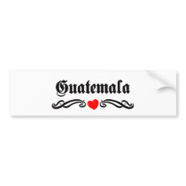 Guatemala Bumper Sticker