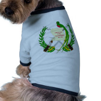 Guatemala coat of arms pet clothing