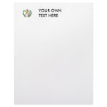 Guatemala Coat of Arms Custom Letterhead