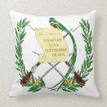 Guatemala Coat Of Arms Pillow