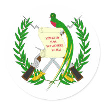 Guatemala coat of arms stickers