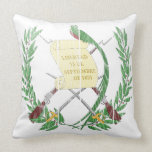 Guatemala Coat Of Arms Throw Pillow