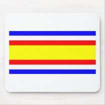 Guatemala Flag (1858) mousepads