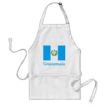 Guatemala Flag Apron