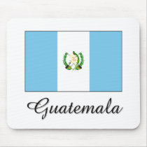Guatemala Flag Design Mouse Mats