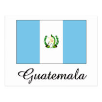 Guatemala Flag Design postcards