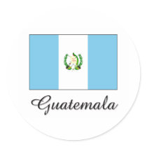 Guatemala Flag Design stickers