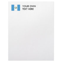 Guatemala Flag letterhead