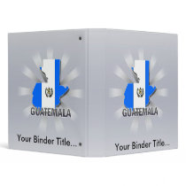 Guatemala Flag Map 2.0 Binders