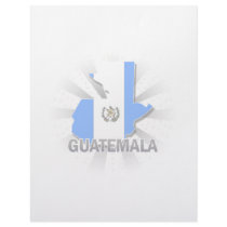 Guatemala Flag Map 2.0 Letterhead Design