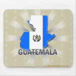 Guatemala Flag Map 2.0 Mouse Pads