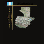 Guatemala Flag + Map T-Shirt