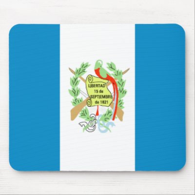 Guatemala Flag Mousepad by jacinto888