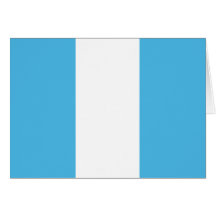 Guatemala Flag Notecard