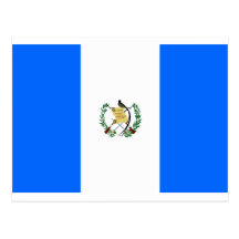 Guatemala Flag Postcard