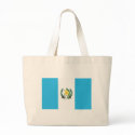 Guatemala Flag Tote Bag