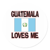 Guatemala Loves Me stickers