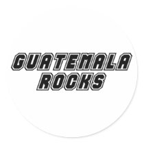 Guatemala Rocks stickers