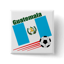 Guatemala Soccer Team Pins button