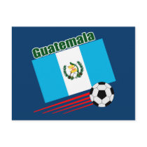 Guatemala Soccer Team Postcards postcard