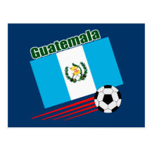Guatemala Soccer Team Postcards