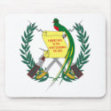 Guatemalan Coat of Arms Mousepad