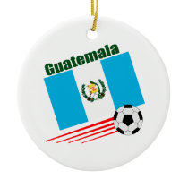 Guatemalan Soccer Team Christmas Ornament ornament