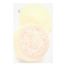 Guava fruits stationery paper