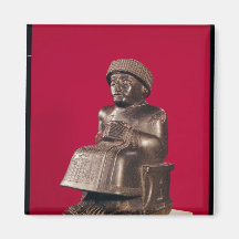 Gudea, Prince of Lagash, dedicated to Refrigerator Magnets