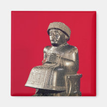 Gudea, Prince of Lagash Refrigerator Magnet