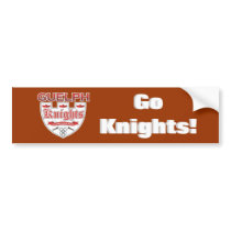 Guelph Knights bumper stickers