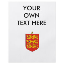 Guernsey Coat of Arms Flyer Design