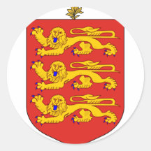 Guernsey Coat of arms GG Sticker