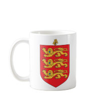 Guernsey Coat of Arms mugs by FlagTshirts Guernsey Coat of Arms mugs