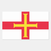 Guernsey Flag GG Stickers