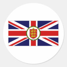 Guernsey Lieutenant Governor Flag Stickers