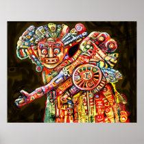 **Guerrero de la luz** Print