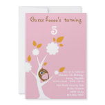 Guess Hoooo .... Kids birthday invites