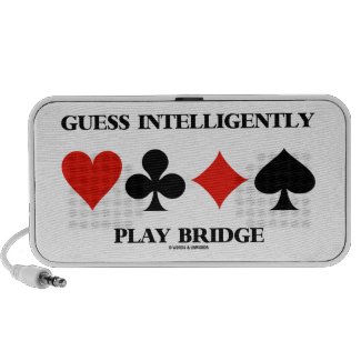 Guess Intelligently Play Bridge (Four Card Suits) Speakers