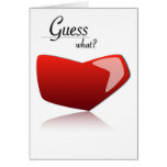 Guess What Greeting Card