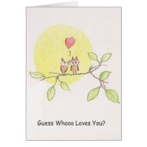 Guess whoo loves you? cards by churchto12 Guess whoo loves you? cards